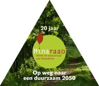 Logo 20 jaar Minaraad