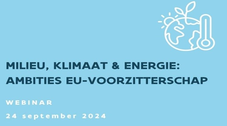 Energie, milieu & klimaat: ambities EU-voorzitterschap 2024